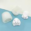 Adorable Hamster Silicone Mold for Cartoon Mousse, Jelly, Pudding, Putzai Cake - Food Grade Baking Tool