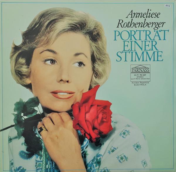 

LP Record ANNELIESE ROTHENBERGER Portrt Einer Stimme 76337 Parnass Germany Classical Used