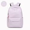 Schoolbag Female Campus Solid Color Backpack Fashion Junior High School Students Large Capacity Backpack