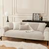 Solid Color Thousand Bird Grid Sofa Cover Thicken Plush Sofa Cover Slip Resistant Couch Cover Sofa Towel for Living Room Decor