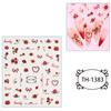New Year Nail Art Stickers Bronzing Year of the Dragon Chinese Style Mahjong Cartoon Nail Stickers Decoration