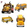 Car3 Fritter School Bus Crazy Max Bull Alloy Toy Kid Cartoon Model Gift Holiday