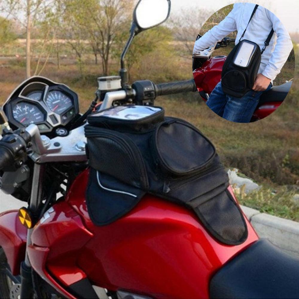 Magnetic Motorcycle Tanks Bag Waterproof 6.5 Inch Touchscreen Phone Pouch Universal Motorcycle Accessories
