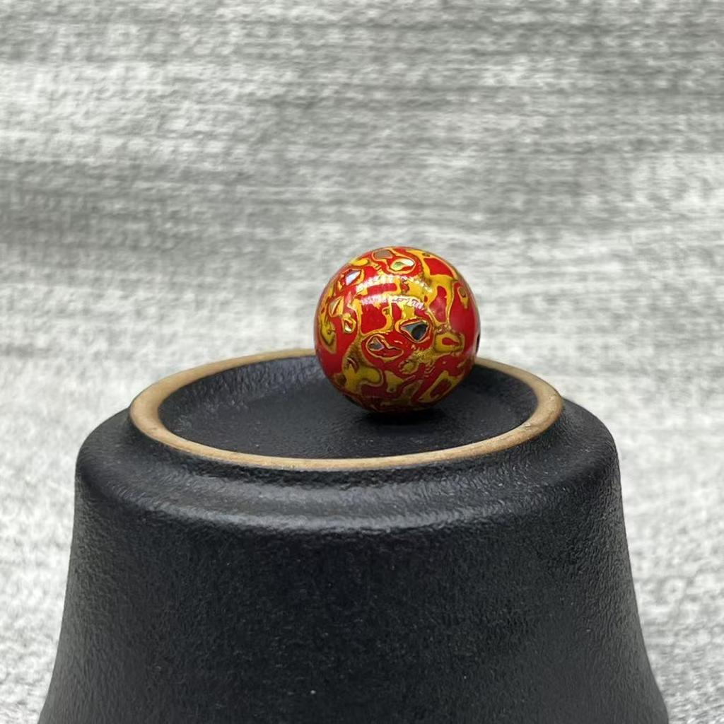 15mm Large Lacquer Loose Craft Beads for DIY Bracelets and Accessories