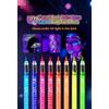 Children and Students Draw Luminous Pigments, Graffiti, DIY Markers, Fluorescent Pens