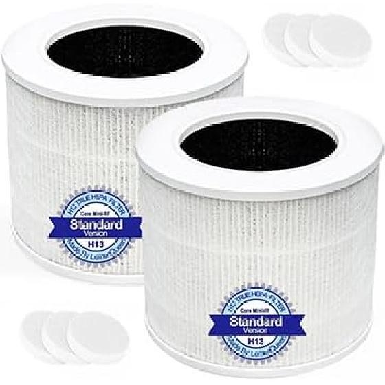 Core Mini Replacement Filter Compatible with LEVOIT Core Mini Air Purifier,Core Mini-P,3-in-1 High Efficiency H13 HEPA Filter, Mini-RF Filter with Core Mini-2Pack