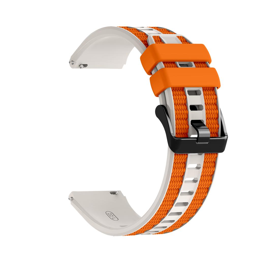 22mm Silicone Watchband For Amazfit Balance 2 / Bip 6 5 / Cheetah Pro Strap Wristband For Amazfit GTR 4 3 Replacement Band