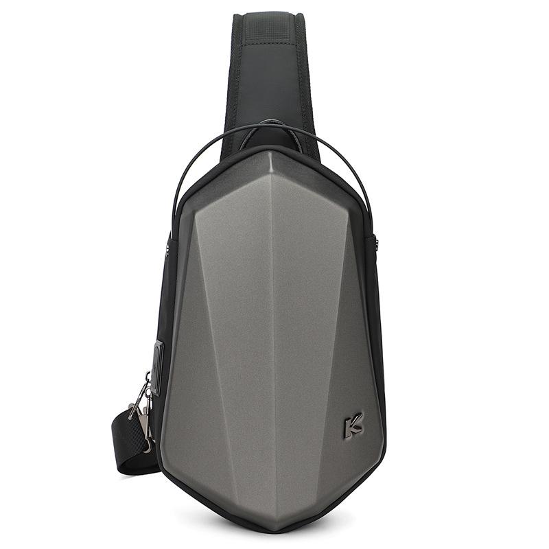 

Крутая водонепроницаемая мужская повседневная сумка через плечо на грудь EVA горячей прессовки Craftsman