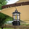 Rechargeable Retro Camping Lantern with Ultra-Long Battery Life for Outdoor Tent and Awning Lighting