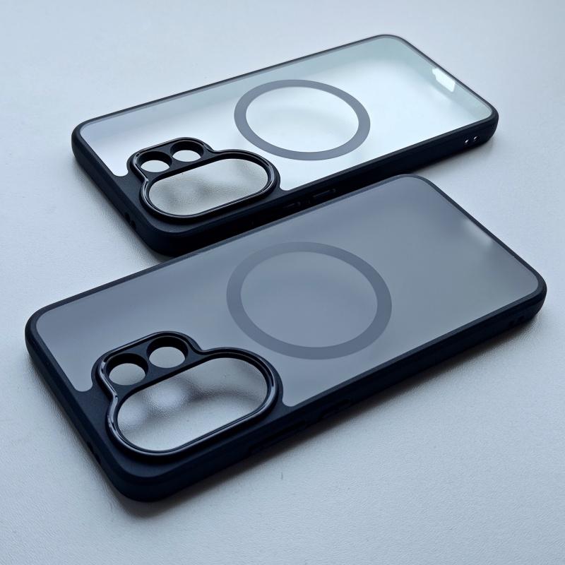 For Vivo X200 FE Magsafe Skin Friendly Full Camera Lens Protection Matte Shockproof Anti-Fingerprint Back Case Cover