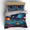Space-Themed Decor Set For Kids Multiple Sizes Kid'S And Adults' Bedroom Exquisite 3Pc Bedding Set, Gift