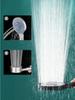 13cm Big Panel Shower Head High Pressure Rainfall Shower Set Water Saving 3 Modes Adjustable Shower Head Bathroom Accessories