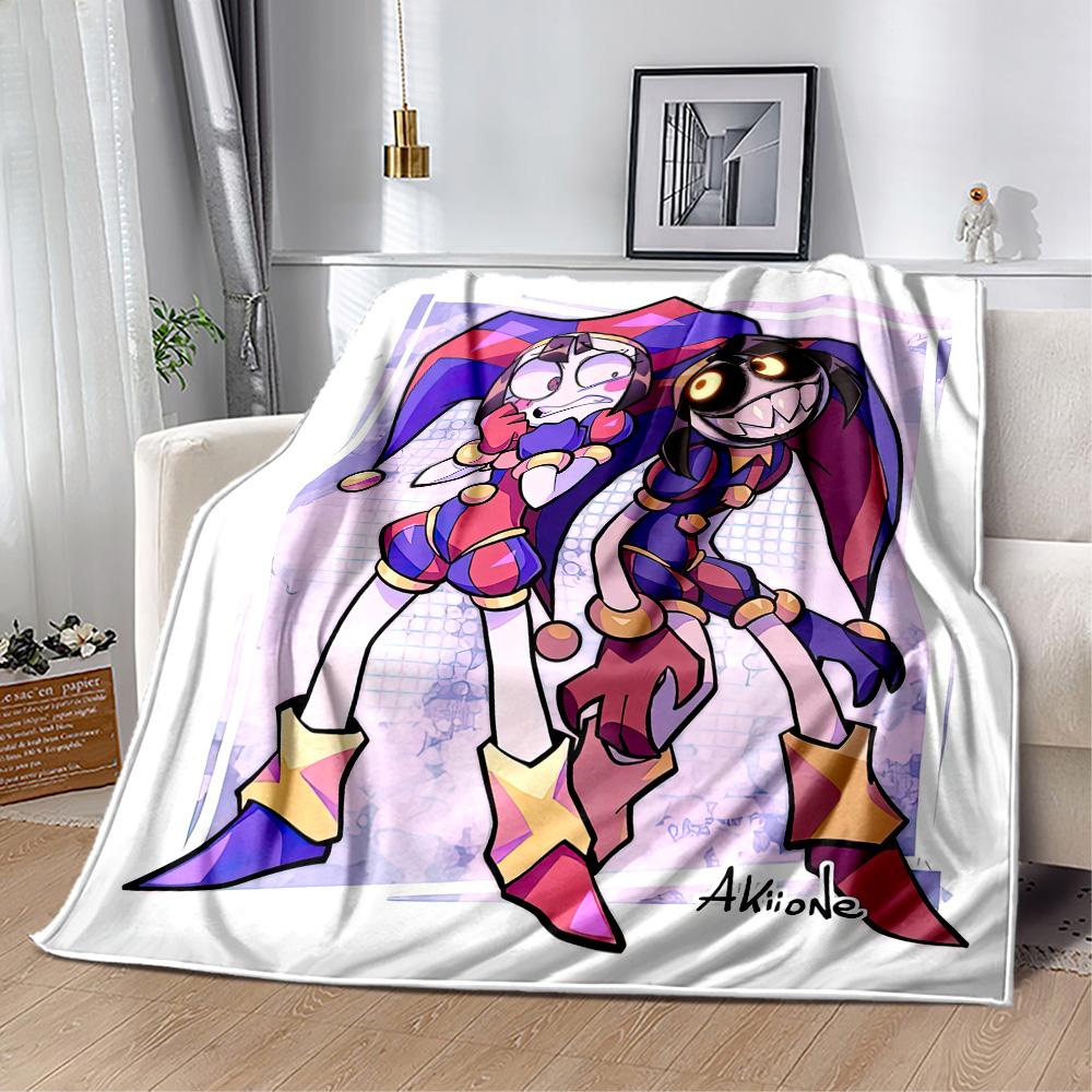Digital Circus11 Blankets are suitable for living rooms,making them an ideal choice for outdoor travel and gifts.