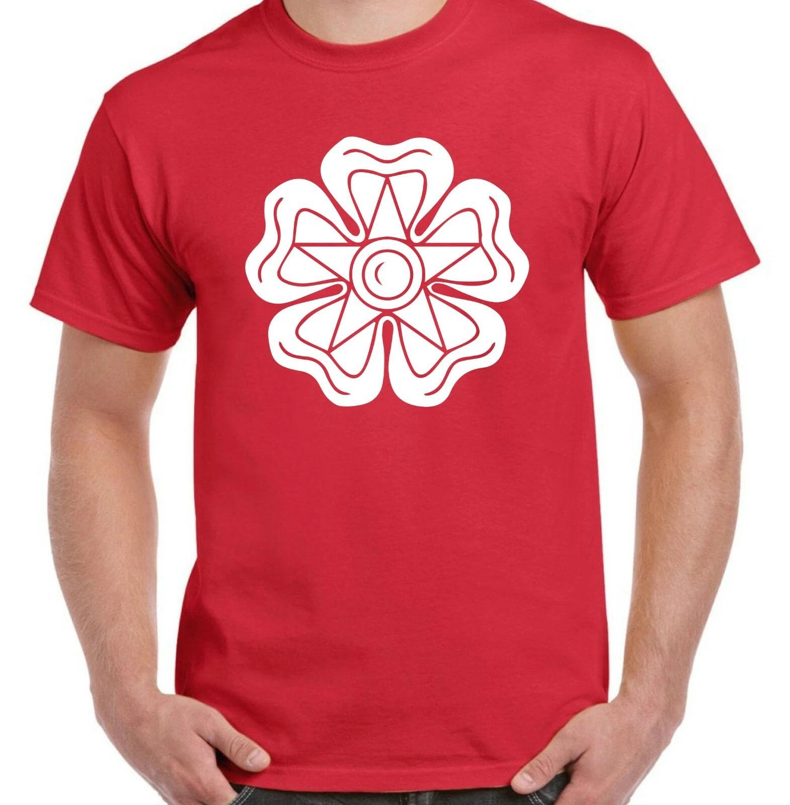 

Jacobite Flag Red T-Shirt Rose Scotland Scottish Independence Symbol Rebellion L