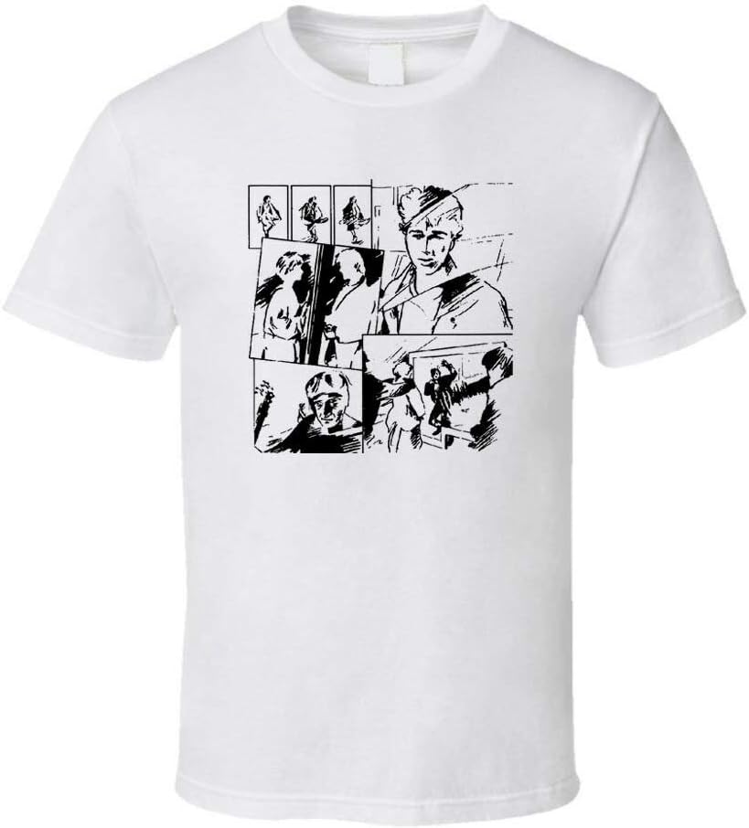 A-HA TAKE ON ME Norwegian Synthpop Shirt Black White Tshirt Men s XL белый