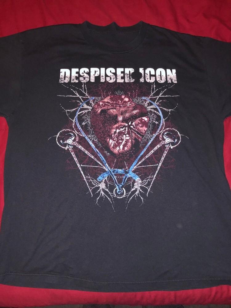 Despised Icon Ранние 2000-е Металл Хард-рок Группа Концертный Тур BL1525 Унисекс Футболка S