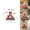 Santa Claus Themed Luminous Ferris Wheel Music Box For Christmas And Seasonal Gifts