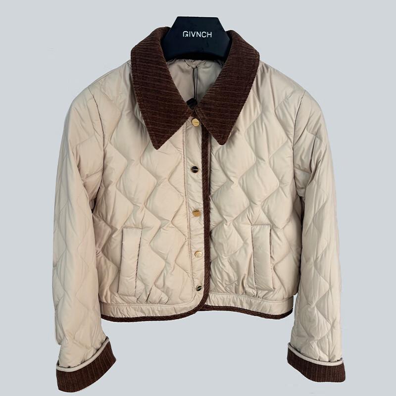 

Женский повседневный пуховик с лацканами FXJH2985 XL /175