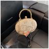 2025 New Heart-Shaped Embroidered Chain Evening Bag - Mini Crossbody & Versatile Cheongsam Handbag for Women