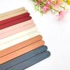 PU Leather Double-Sided Hand-Woven Bag Strap - Handmade Handle and Shoulder Strap with Multiple Holes