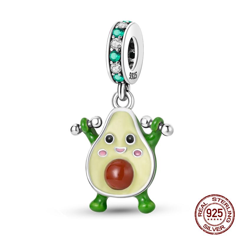 Halloween New In Charms Plata De Ley S925 Animals Kitty&shoes Heart Charm Fit S925 Bracelet Beads for Jewelry Making