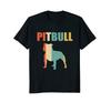 Hot Sale Fashion Cotton Pitbull Vintage Style Tshirt Tee Shirt Summer Short Sleeve Cotton Tshirt Streetwear