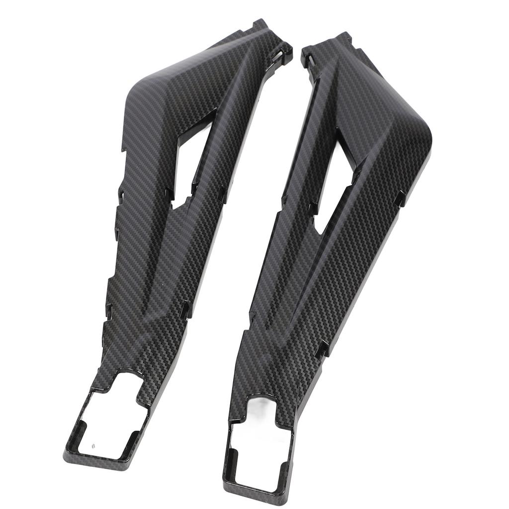 Rear Swingarm Cover ABS Carbon Fiber Grain Enhanced Protection Replacement for SUR‑RON Light Bee X S