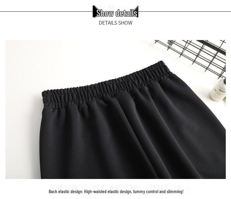 2026 Spring High-Waist Flare Pants - Fashionable, Slimming, Elastic, Versatile Women's Casual Wear