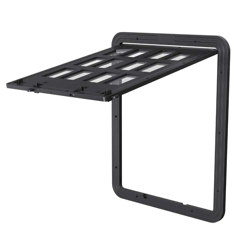 Reinforced Dog Screen Door Self-Closing Dog Sliding Door Screen  House Accessories