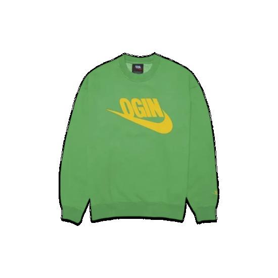 

Свитшот с круглым вырезом из флиса NIGO X Nike NRG Мужской Зеленый FV5942-310 Размер XS-XXL EU M зелёный