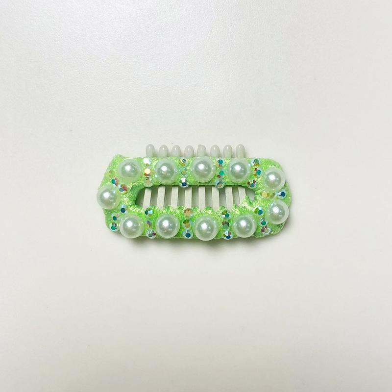 Handmade Pearl & Rhinestone Hair Clip for Yorkshire, Bichon, Maltese Dogs & Cats
