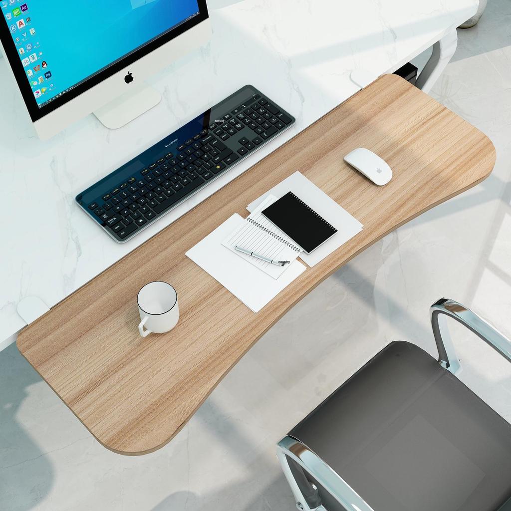 Punch-Free Desktop Extension Bracket - Expandable Hand Rest for Computer Desk