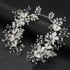 Pearl Bridal Headwear Flower Flower Headbands Elegant Bride Wedding Tiaras  Bridal