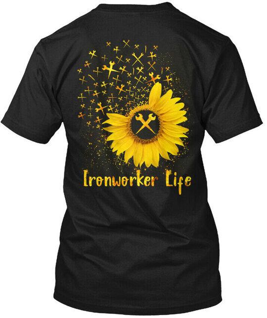 Ironworker Life T-Shirt Made in the USA Size S to 5XL XL
