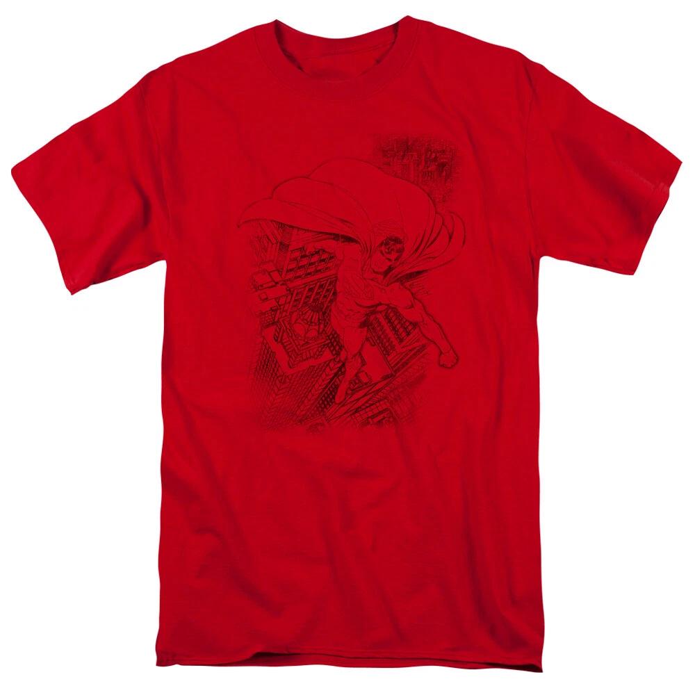 

Superman In The City T-Shirt - Regular or Tank - to 5X S