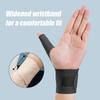 1Pair Thumb Wrist Support Brace,Elastic Arthritis Fingerless Glove for Pain Relief, Wrist Compression Sleeve Splint