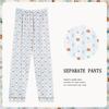 Spring/Summer Retro Floral Print Pajama Pants - Women's Korean Style, Suitable for Casual Wear, Loose Fit, Ideal for Spring and Autumn.