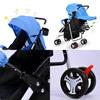 Lightweight Versatile Baby Stroller For Easy Travel Comfortable Seating And Lying Options