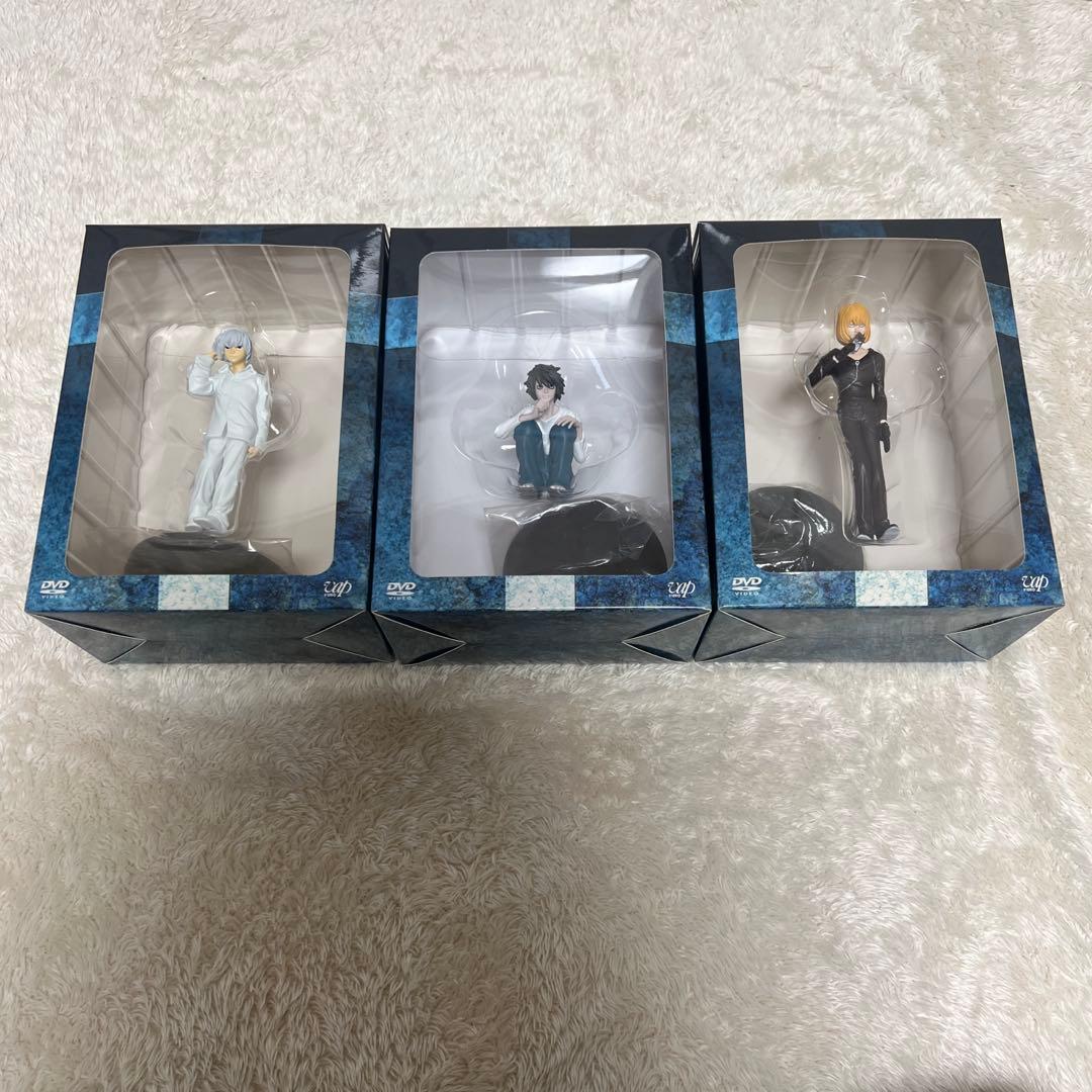 [USED] Death Note DVD First Press Limited Edition Bonus Figures: L, Near, Mello