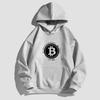 2024 Bitcoin Digital Currency Blockchain Men's Spring Luxury Casual Hoodie Casual Loose Hoodie Long Sleeved Sports Top WK