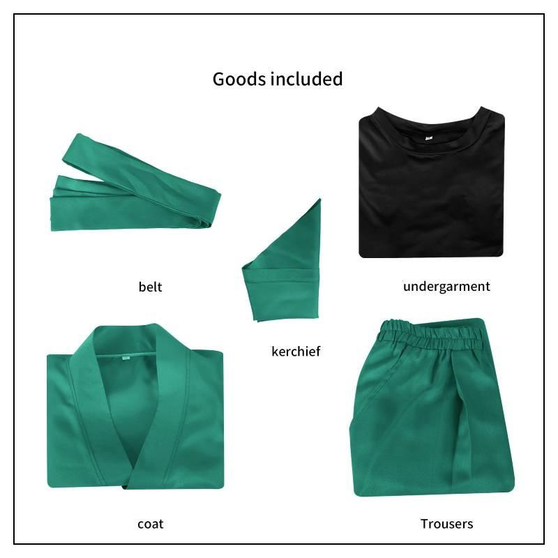 Rantaro Nintama Cosplay Costume Multicolour Clothing Stage Prop Performance