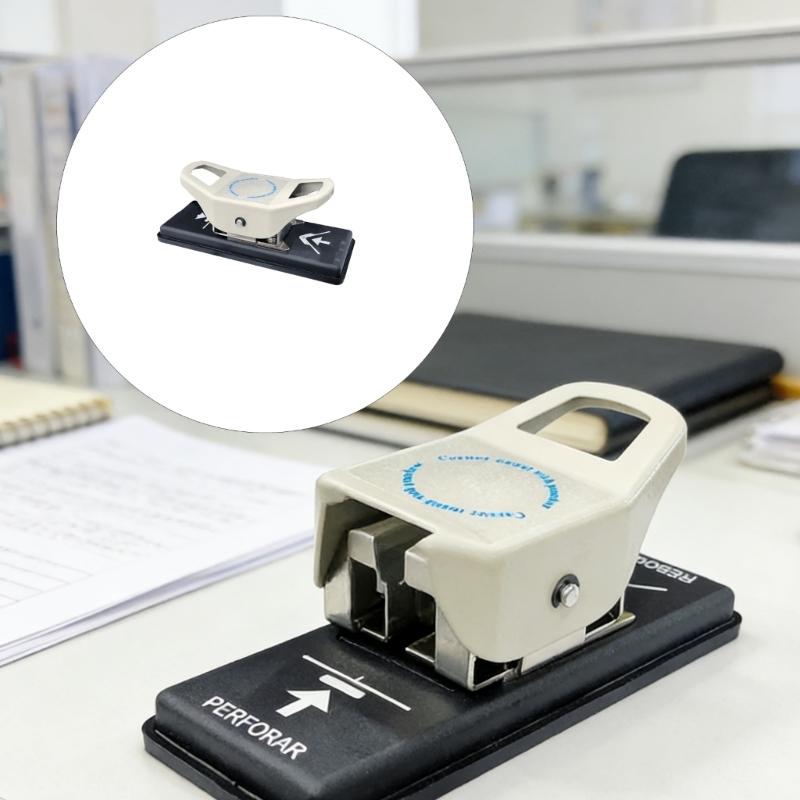 2 In 1 Manual Double Use Slot Flat Hole Puncher Corner Round With Puncher Corner Cutter for PVC Card Photo Paper
