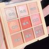 9 Color Matte Shimmer Eyeshadow Palette Multi-Use Contour Highlight Makeup Set