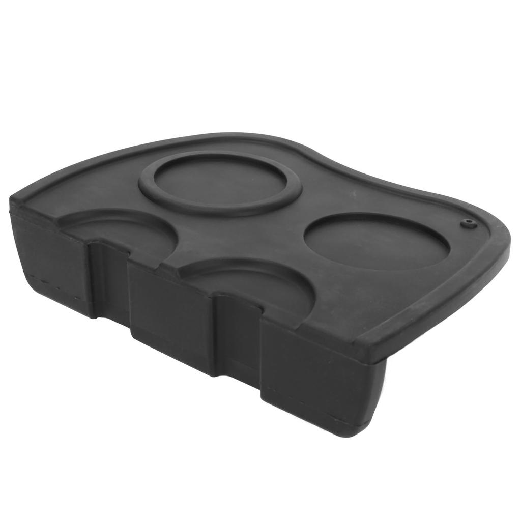 Tampering Corner Mat Silicone Tamping Pad Coffee Tamper Mat Double Heads for Kitchen Pub Coffee Accessories