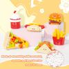 WALWAL Mini Delicious Western Fast Food Block Set  Fun & Creative Micro Blocks for Kids  Perfect for Birthdays, Party Gifts, and Educational Play