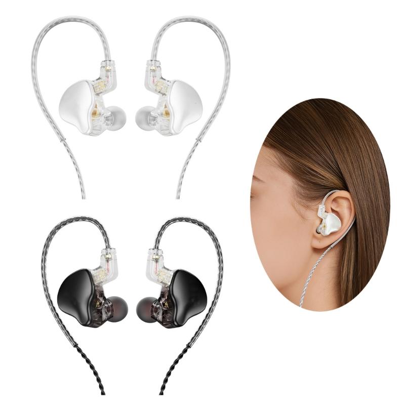 High Clear In Ear Wire Headphones Earphone With 11Mm Dynamic Driver For Music And Gaming Sport Earbud 3.5mm Port
