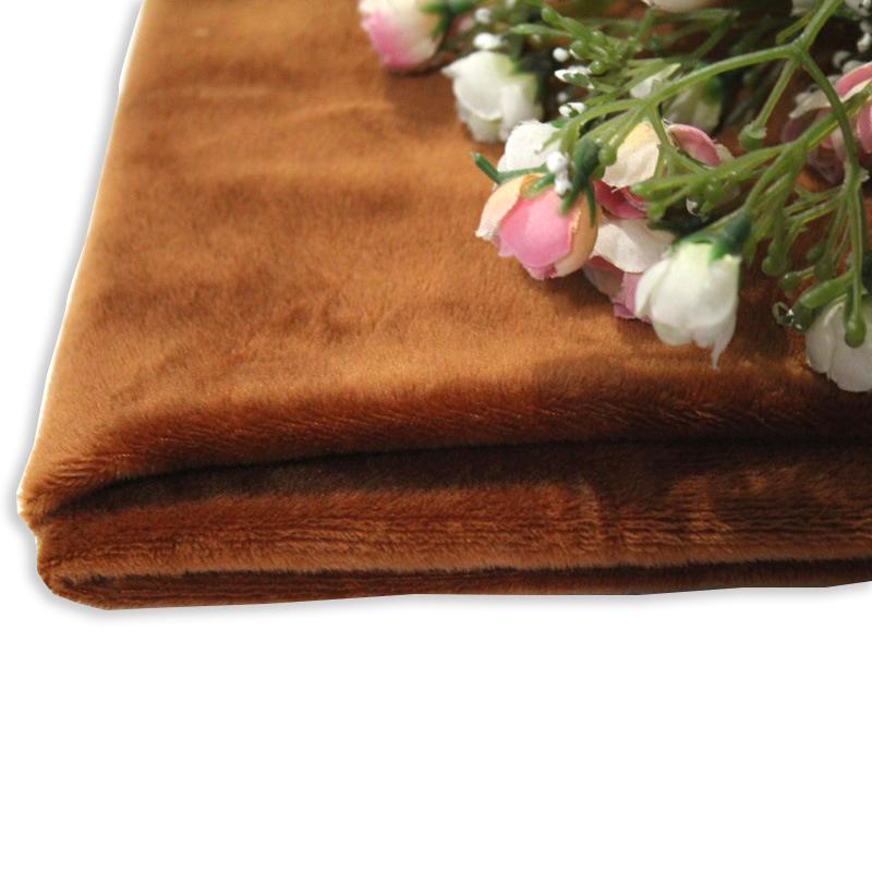 1pcs Fabrics For Sewing Diy Handmade Home Textile Cloth For Toys Plush Fabric Patchwork Solid Color Style 160*50cm