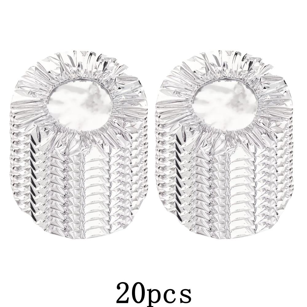 10/100 Stück Aluminiumfolienabdeckung Hitzebeständige Isolierabdeckung für Schüsseln Teller Warmhalten von Speisen Frischhaltefolie Küchenlebensmittelqualität