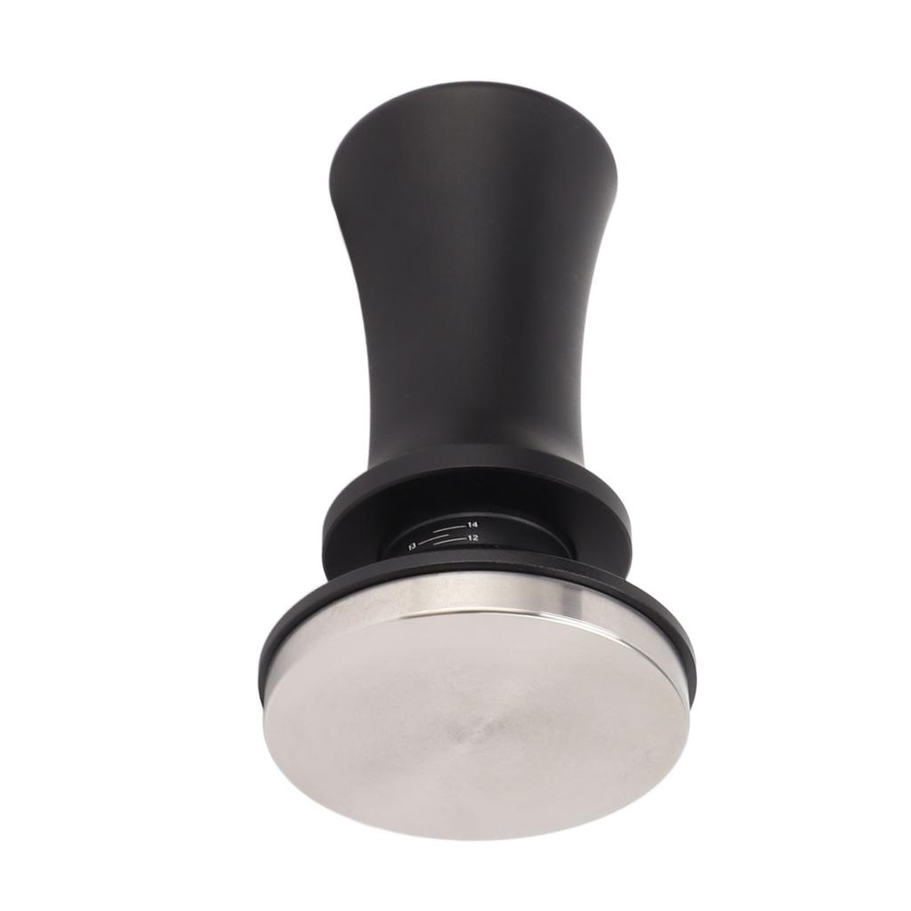 Coffee Tamper Aluminum Alloy Stainless Steel Constant Pressure Spring Powder Tamping Tool with Precise Scale