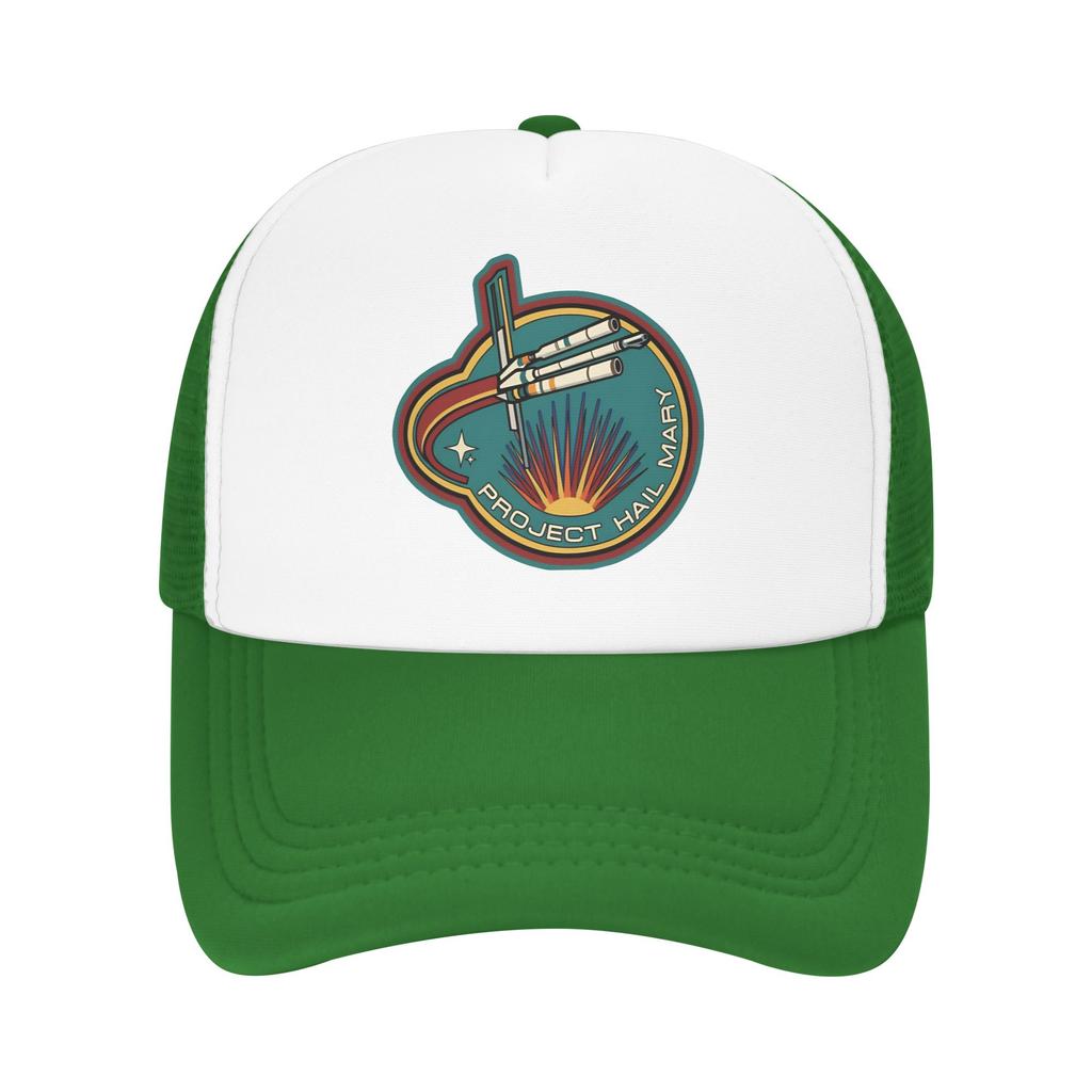 Summer Mesh Sun Hats Project Hail Mary Film Logo Baseball Cap Couple Print Tennis Skate Sun Visor Baseball Caps